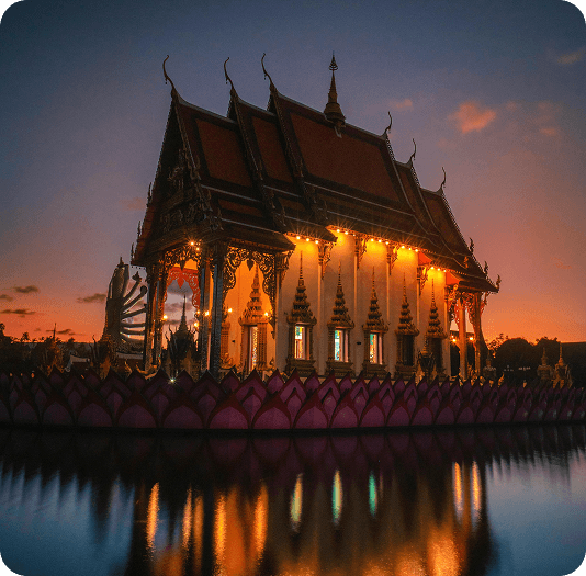 Paradise Destination travel to Thailand