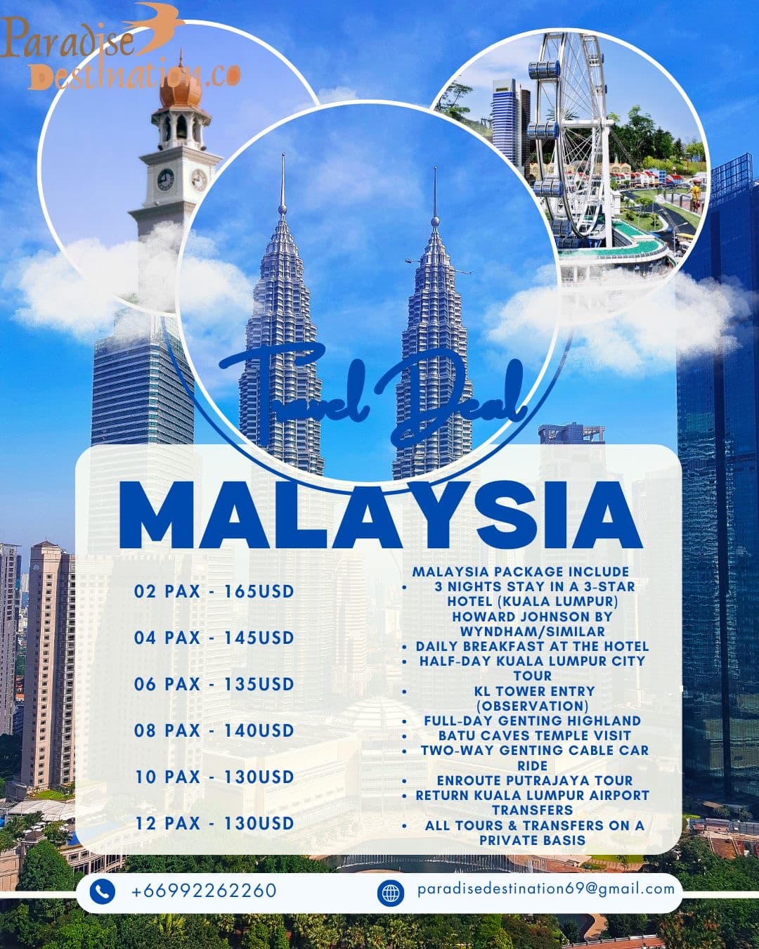 Malaysia Travel Deals - Paradise Destination - Travel Agency