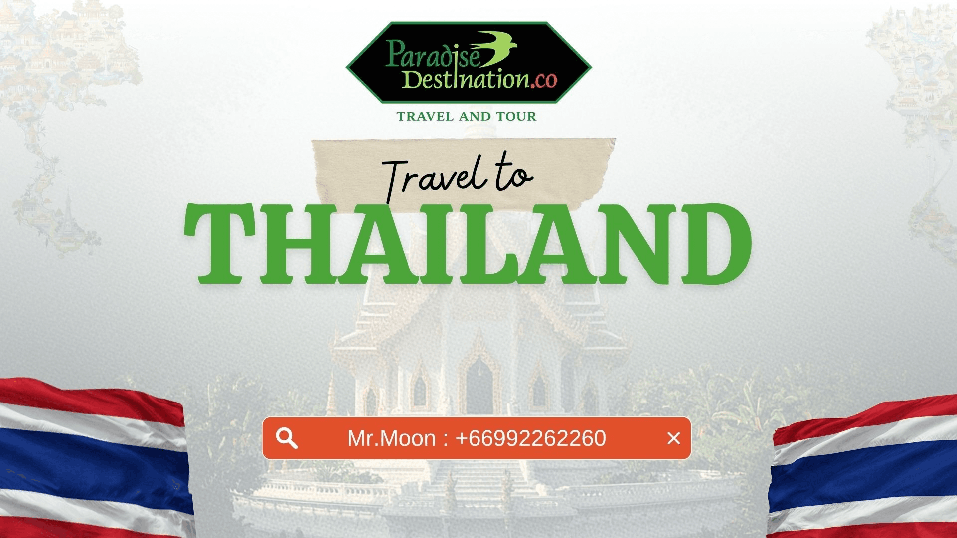 Travel To Thailand | Paradise Destination Bangkok